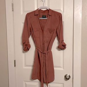 Abercrombie Long Sleeved Shirt Dress
